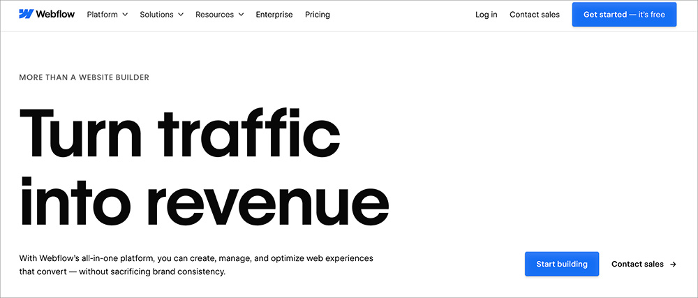 Webflowのファーストビュー画像